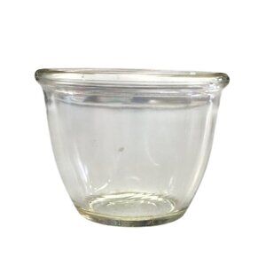 Vintage Pyrex Clear Glass Small Cup Dish 3"
